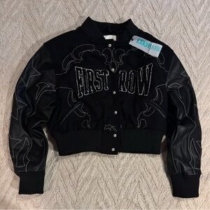 NWT First Row Western Varsity Jacket Women’s S
